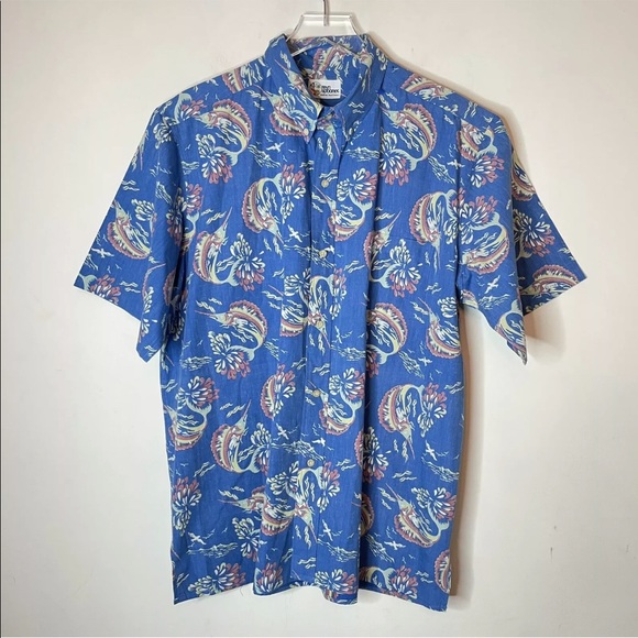 reyn spooner Other - Reyn Spooner Blue Swordfish Hawaiian Shirt. XL